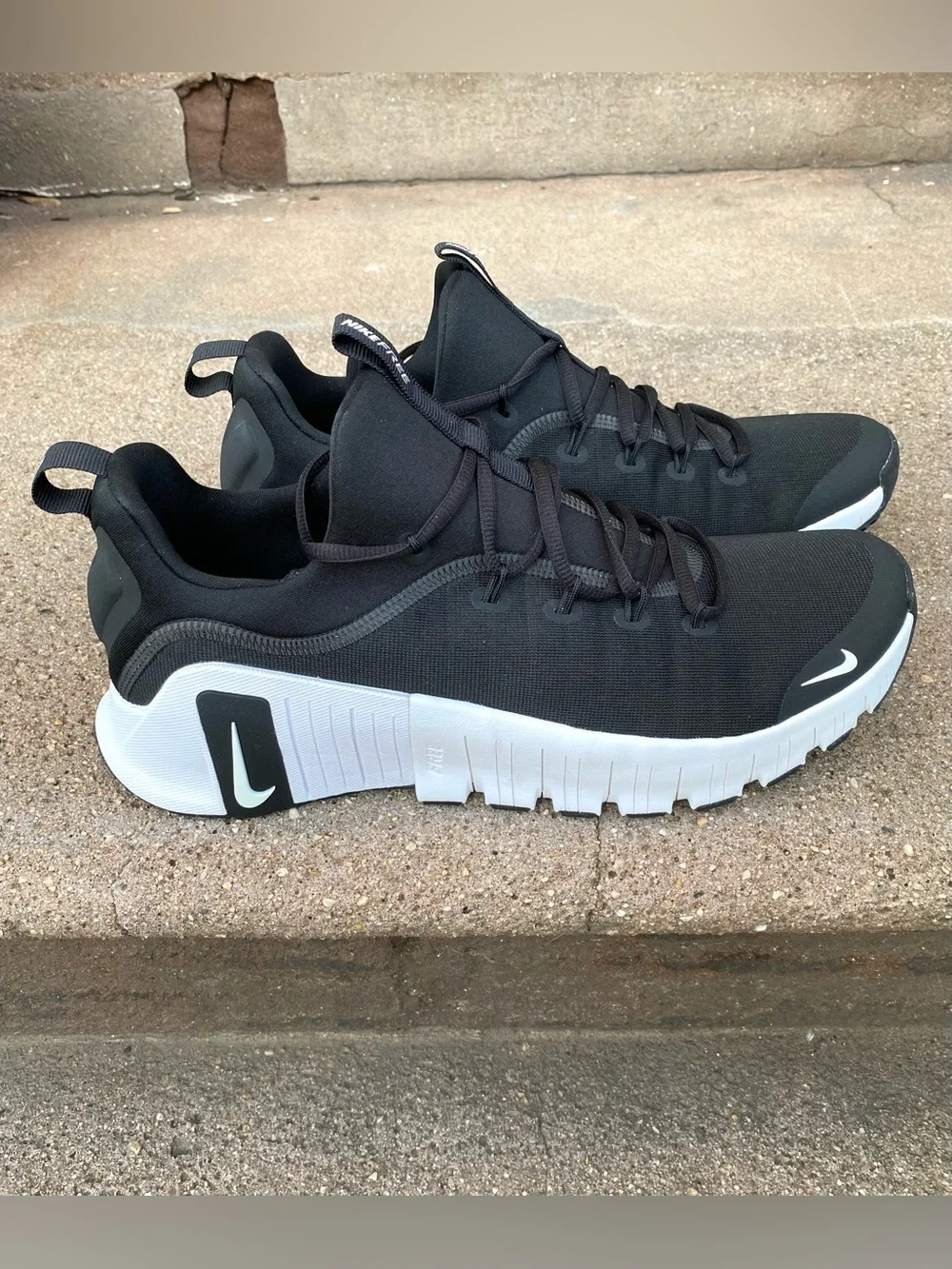 Men’s Nike Free Metcon 6 Workout Shoes size 11.5 Black NWT